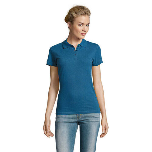 POLO PIQUE FEMME PERFECT MC 100% COTON 180GR REF.11347