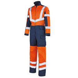 COMBI WORK VISION 2 1ZIP HV CL2 CP ORANGE/MARINE R&eacute;f.5HVNCP82
