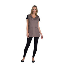 TABLIER CHASUBLE AZALEE TAUPE LONG 77 CM REF 2832