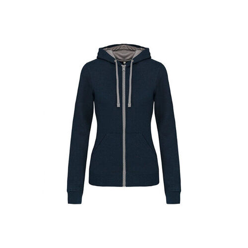 SWEAT SHIRT FEMME ZIPPE A CAPUCHE 280g/m� R&eacute;f : K467