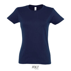 T.SHIRT FEMME  190 GR COL ROND IMPERIAL REF 11502