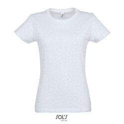 T.SHIRT FEMME  190 GR COL ROND IMPERIAL REF 11502