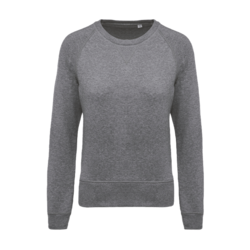 SWEAT SHIRT FEMME BIO COL ROND 300g/m� CP 80/20 R&eacute;f : K481
