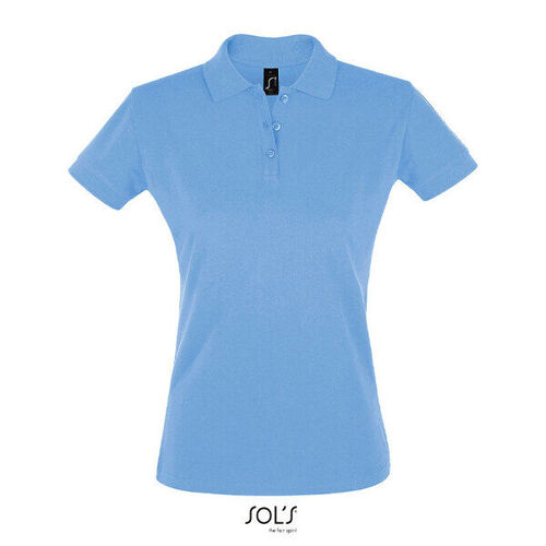 POLO PIQUE FEMME PERFECT MC 100% COTON 180GR REF.11347