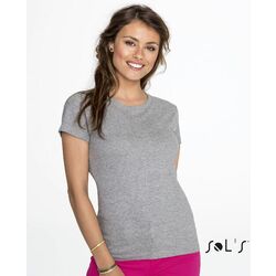 T.SHIRT FEMME  190 GR COL ROND IMPERIAL REF 11502