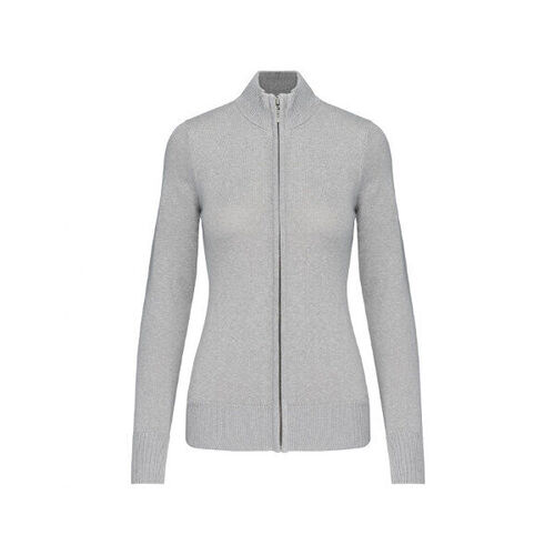 CARDIGAN ZIPPE FEMME COTON ACRYLIQUE 50/50 290G R&eacute;f.K962