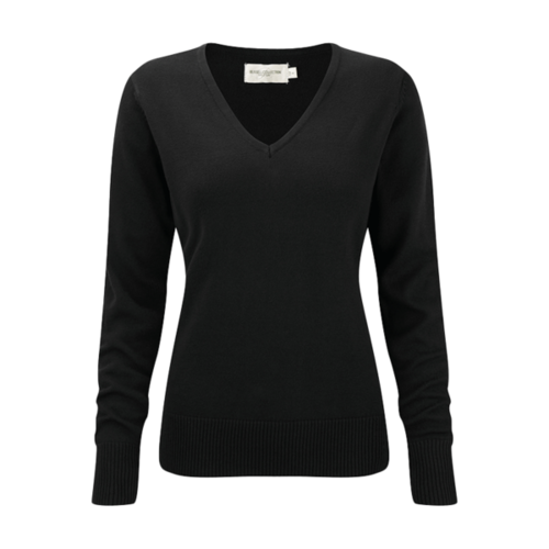 PULL FEMME COL V  RUSSEL COLLEC
