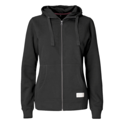 SWEAT SHIRT FEMME A CAPUCHE FULL ZIP COTON/POLY REF.358407