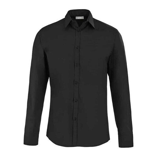 CHEMISE HOMME CATTURA ML NOIR CP/LYCRA REF.5P008658