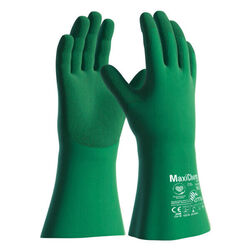 GANT CHIMIQUE MAXICHEM CUT TRITECH NITRILE VERT MANCH.35CM R&eacute;f : 76-833