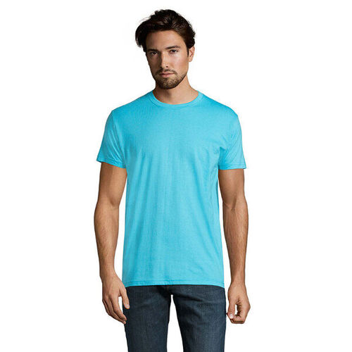 T.SHIRT HOMME 190 GR COL ROND IMPERIAL REF 11500