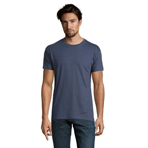 T.SHIRT HOMME 190 GR COL ROND IMPERIAL REF 11500