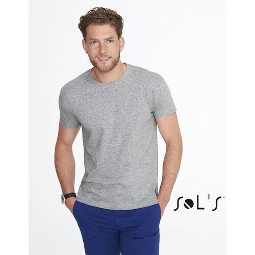 T.SHIRT HOMME 190 GR COL ROND IMPERIAL REF 11500