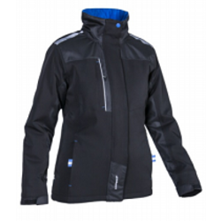 PARKA SOFTSHELL 2 COUCHES FEMME HIBARI NOIR POLY/ELAS REF.5HIB01000