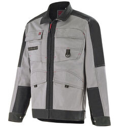 BLOUSON WORK ATTITUDE 250GR SHEAR CP GRIS/NOIR R&eacute;f.3ATTUP2279