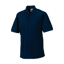 POLO RUSSELL WORKWEAR MC POLY COTON COULEUR R&eacute;f.RU599MC
