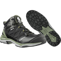CHAUSS DE SECU HAUTE ULTRATRAIL NOIR/OLIVE S3 ESD WR HRO SRC REF.636220