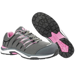 CHAUSS DE SECU BASSE FEMME GRIS/ROSE TIGE TISSU S1P ESD HRO SRC REF.645200