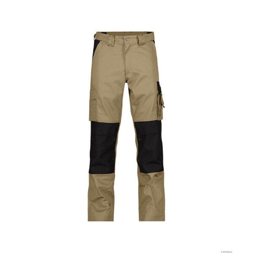 PANT DE TRAVAIL BOSTON BICOLORE PC 245g BEIGE/NOIR