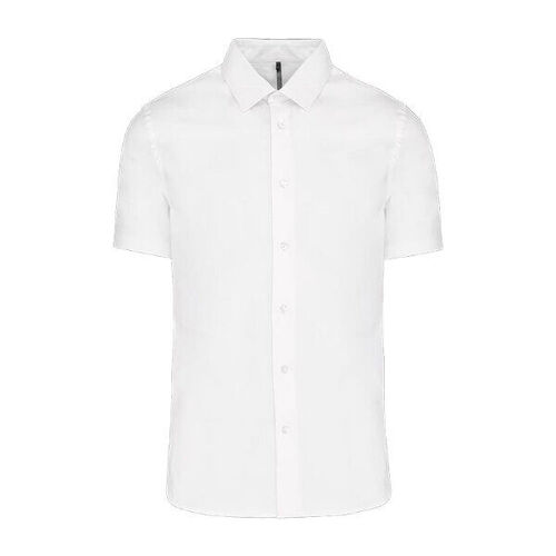 CHEMISE KARIBAN HOMME MC COTON/ELAST K531