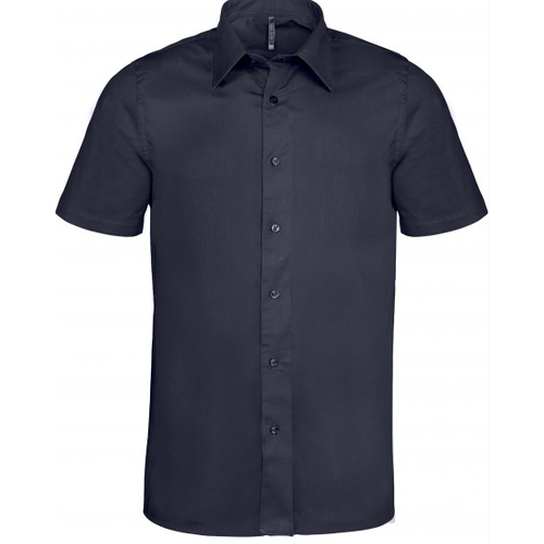 CHEMISE KARIBAN HOMME MC COTON/ELAST K531