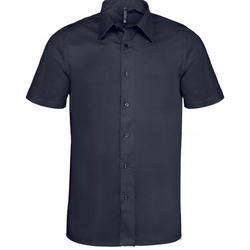 CHEMISE KARIBAN HOMME MC COTON/ELAST K531