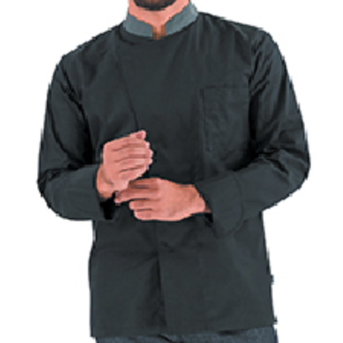 VESTE DE CUISINE HOMME ML COL OFFICIER CABBAGE PC 215G REF.2CBBPC