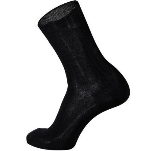 CHAUSSETTES FIL D'ECOSSE NOIR 1399/1403