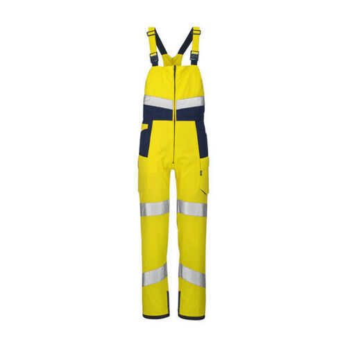 COTTE &Agrave; BRETELLES PROCA JAUNE/MARINE 50% POLY RECYCLE REF.6HVN3PI 701