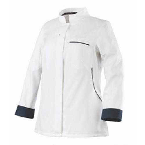 VESTE DE CUISINE FEMME ESCALE ML POLYESTER SEAQUAL 185GR