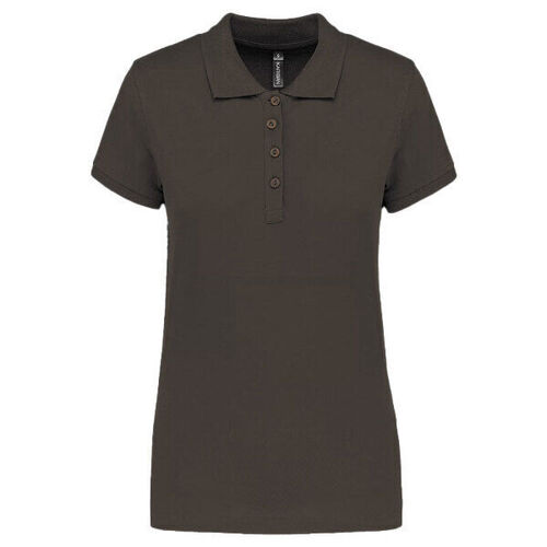 POLO FEMME MC 100% COTON PIQUE 180 GR R&eacute;f : K255