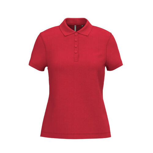 POLO FEMME MC 100% COTON PIQUE 180 GR R&eacute;f : K255