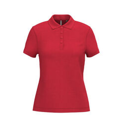 POLO FEMME MC 100% COTON PIQUE 180 GR R&eacute;f : K255