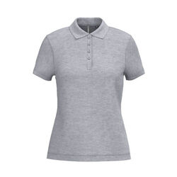 POLO FEMME MC 100% COTON PIQUE 180 GR R&eacute;f : K255