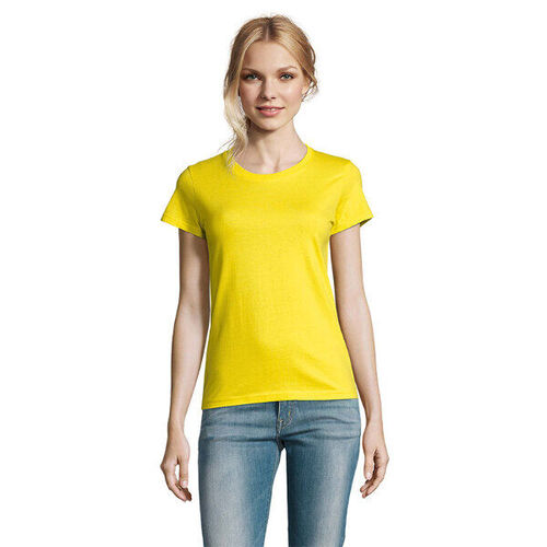 T.SHIRT FEMME  190 GR COL ROND IMPERIAL REF 11502