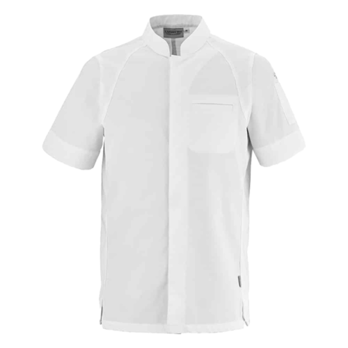 VESTE DE CUISINE HOMME MC BASIL 50/50 180G CP REF.2BSLMC2