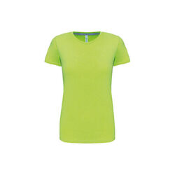 T SHIRT FEM.KARIBAN AJUSTE MC COL ROND COTON R&eacute;f.K380