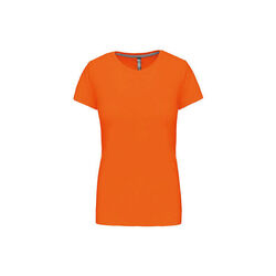 T SHIRT FEM.KARIBAN AJUSTE MC COL ROND COTON R&eacute;f.K380