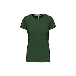 T SHIRT FEM.KARIBAN AJUSTE MC COL ROND COTON R&eacute;f.K380
