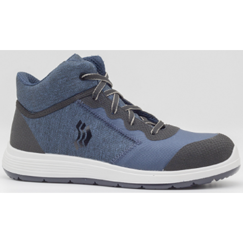 CHAUSS.SECU.HAUTE EDMONTON EN TEXTILE BLEU S3 SRC