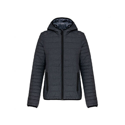 DOUDOUNE LEGERE MANCHES LONGUES FEMME A CAPUCHE REF.K6111