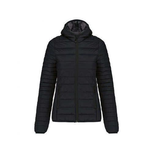 DOUDOUNE LEGERE MANCHES LONGUES FEMME A CAPUCHE REF.K6111