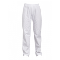 PANTALON MIXTE ELASTIQUE PACO BLANC PC