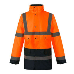 PARKA RESPIRANT 4EN1 MAELIS ORANGE/MARINE R&eacute;f.237 C