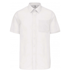 CHEMISETTE KARIBAN ACE MC PC 65/35 COULEUR R&eacute;f.K551C