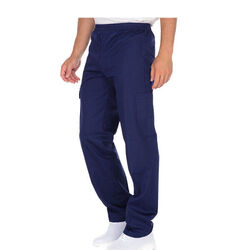 PANTALON MIXTE MARINE MILO CEINTURE ELAS REF.0212