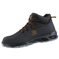 CHAUSS.SECU HAUTE JUMP NOIR TEXTILE HYDROFUGE S3