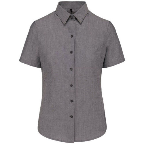 CHEMISE KARIBAN FEMME OXFORD MC R&eacute;f.K536