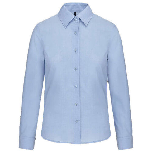 CHEMISE OXFORD MANCHES LONGUES FEMME KARIBAN FEMME