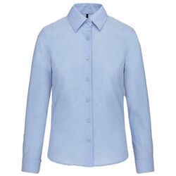 CHEMISE OXFORD MANCHES LONGUES FEMME KARIBAN FEMME
